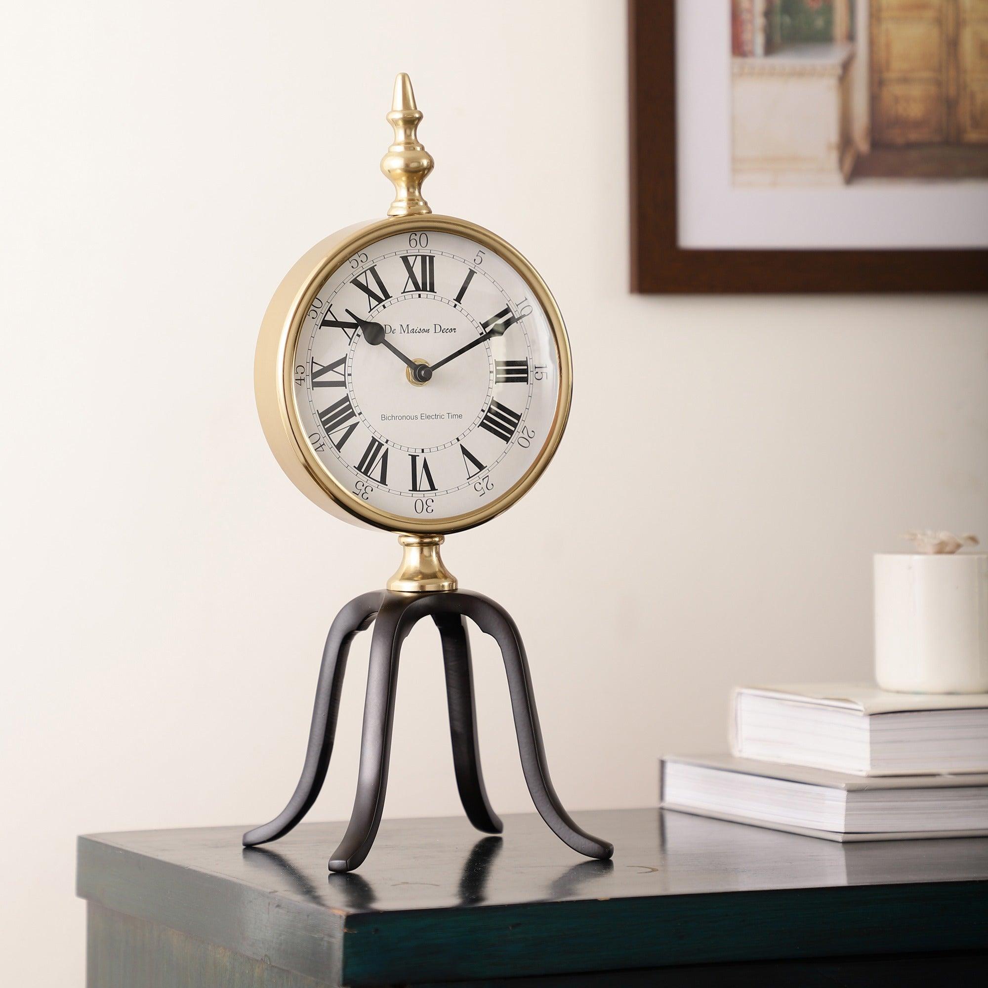 Quad Stand Clock | Antique & Vintage Look Standing Clock for Corner & Livingroom