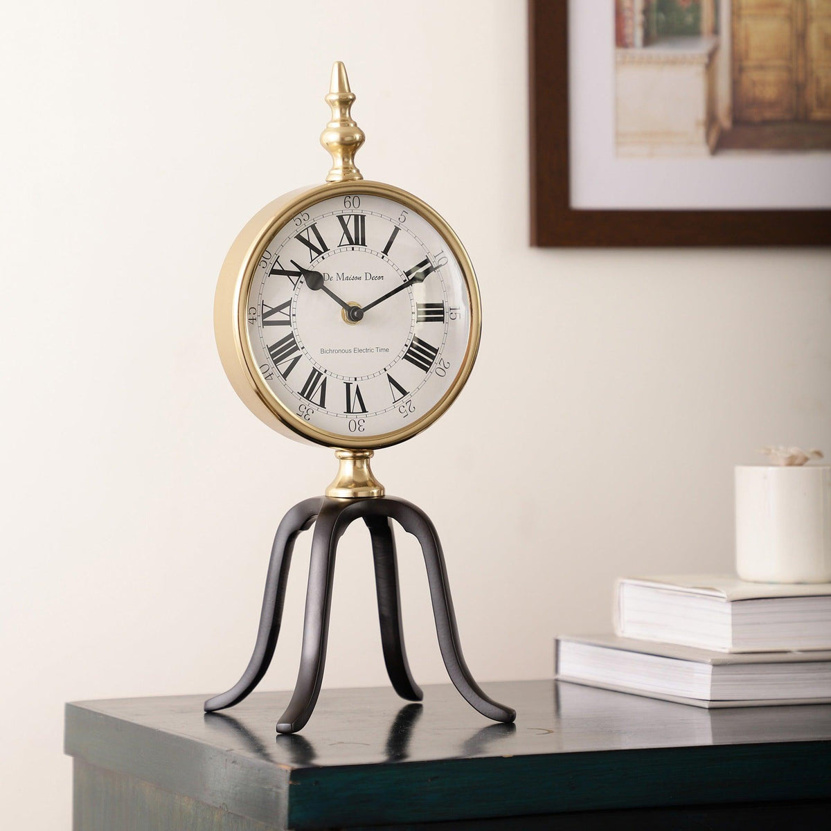 Stanfding Clock Quad Stand Clock | Antique & Vintage Look Standing Clock for Corner ...