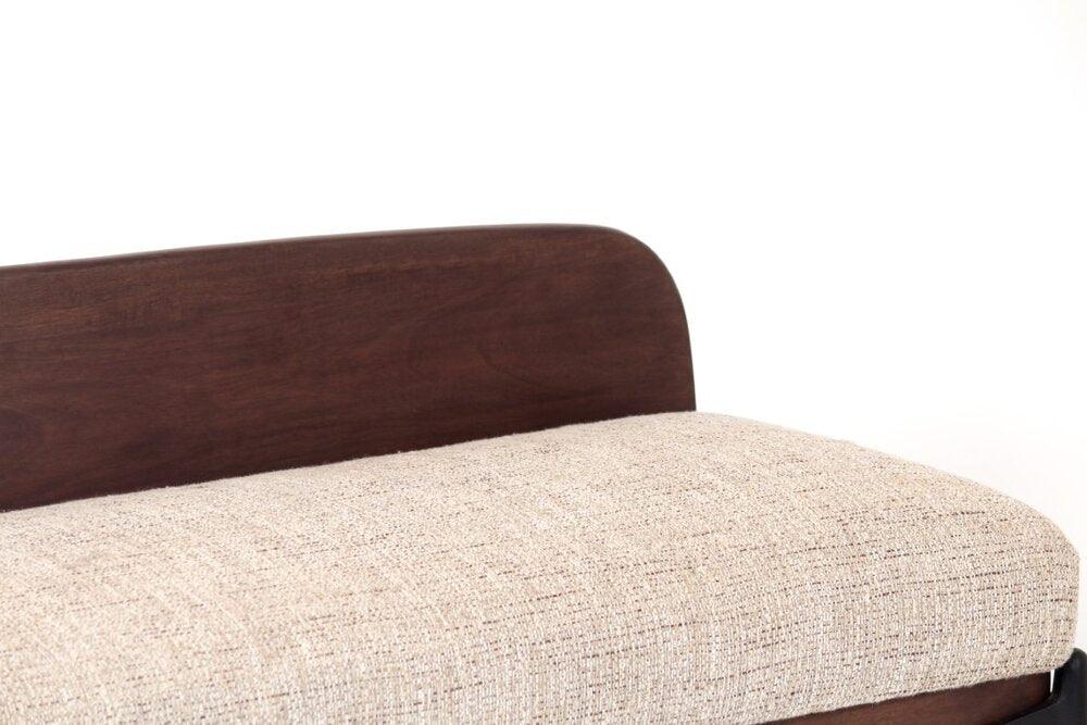 Rothko Bench | Mango Wood MDF Cast Aluminum