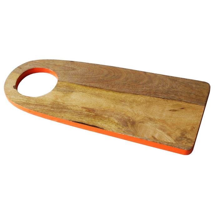 Orange Border Cheese Board Platters for Serving | Chopping Board