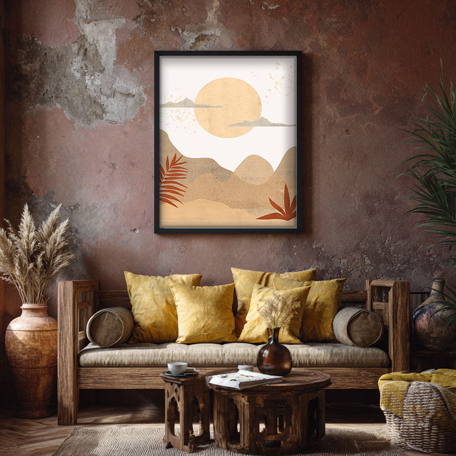 Dawn – Soft Morning Glow Wall Painting