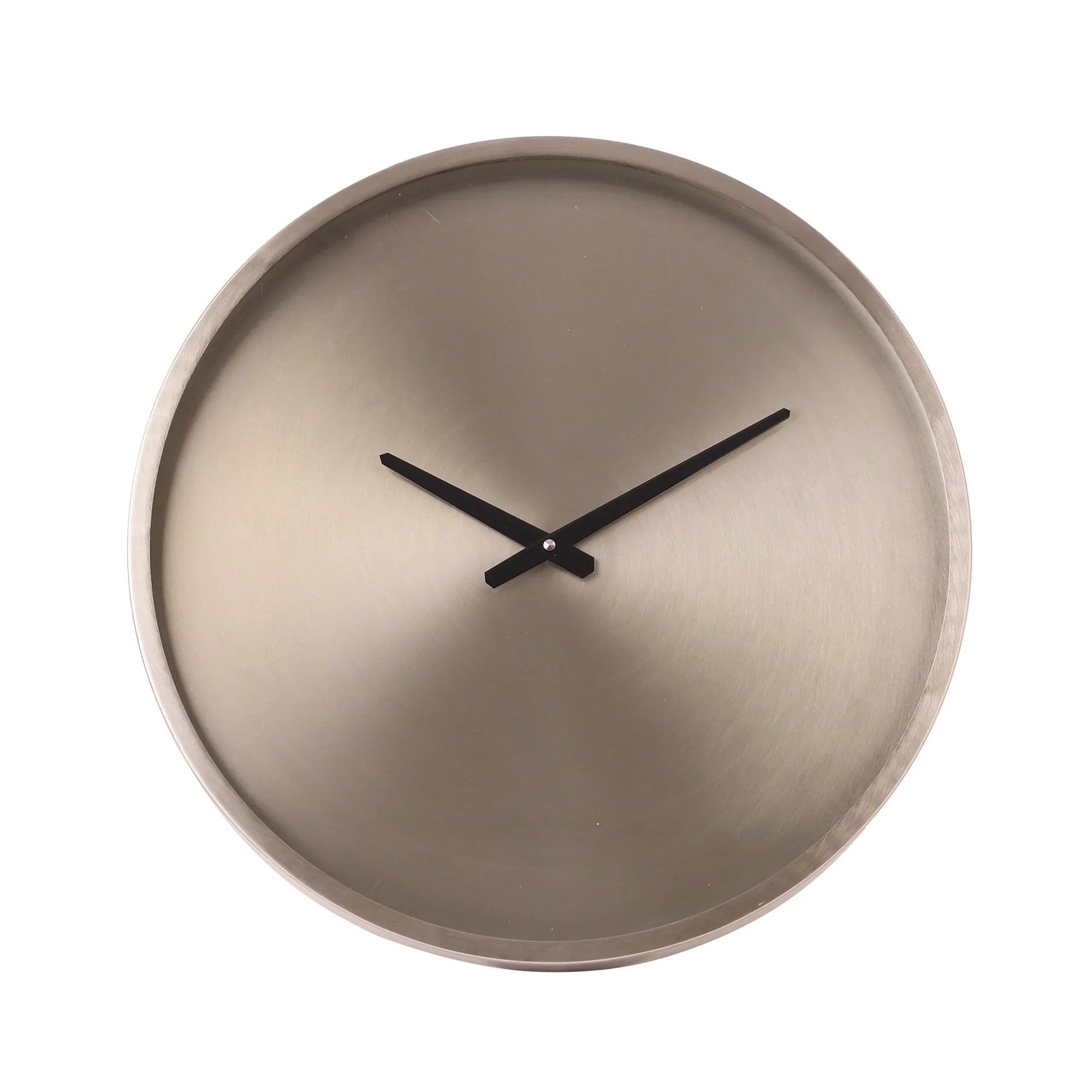 Decorative Round Metallic Wall Clock For Home & Office Decor