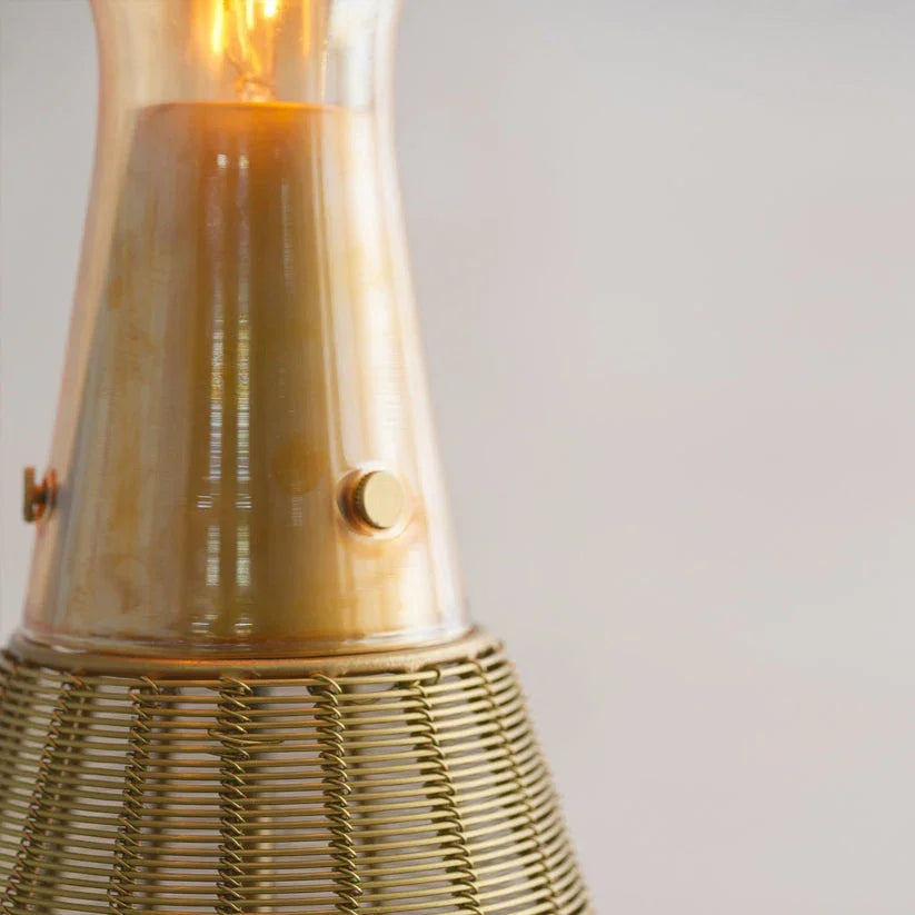 Twilight Brass Floor Lamp