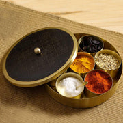 Kanka Masala Box | Brass