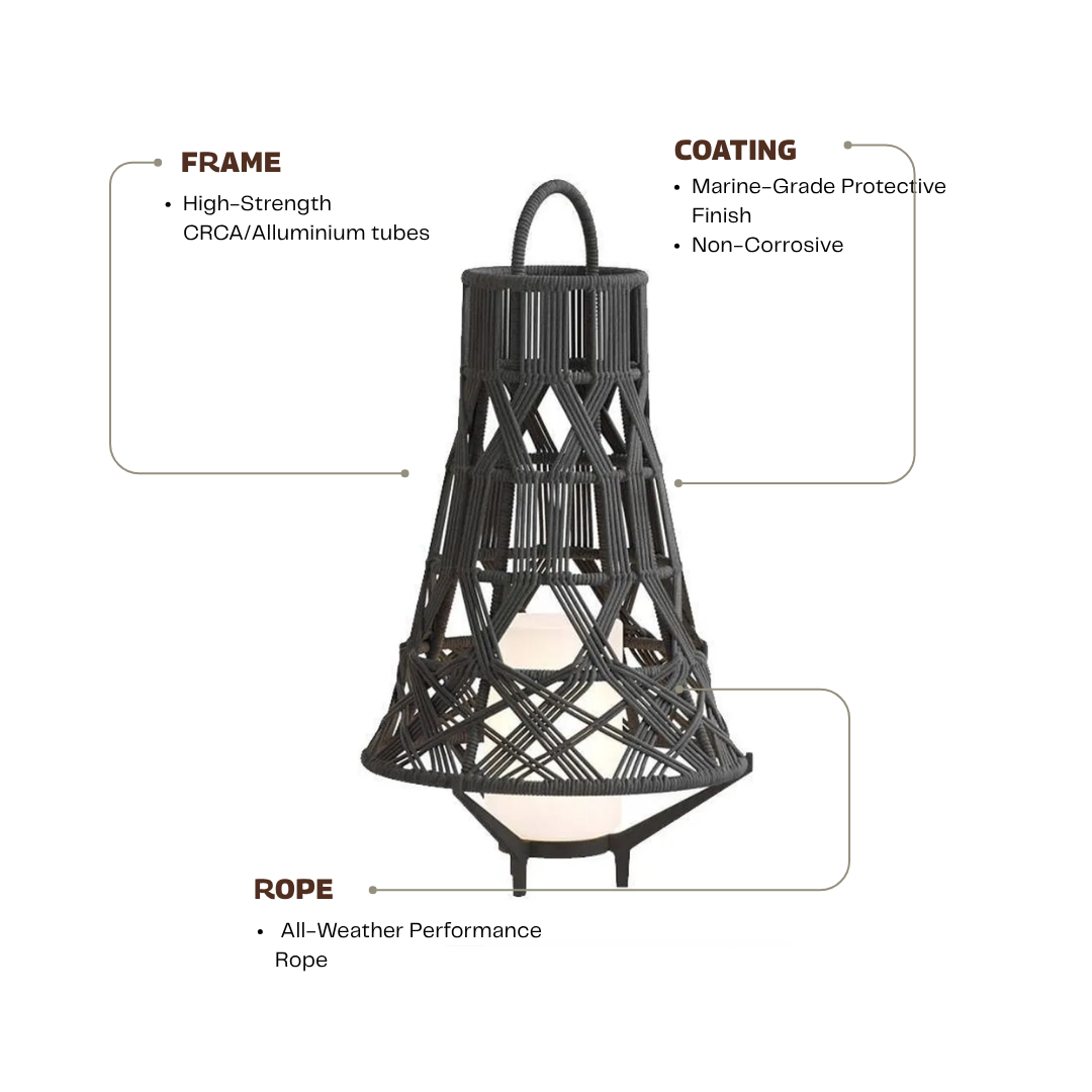 Madera Lantern Floor Lamp