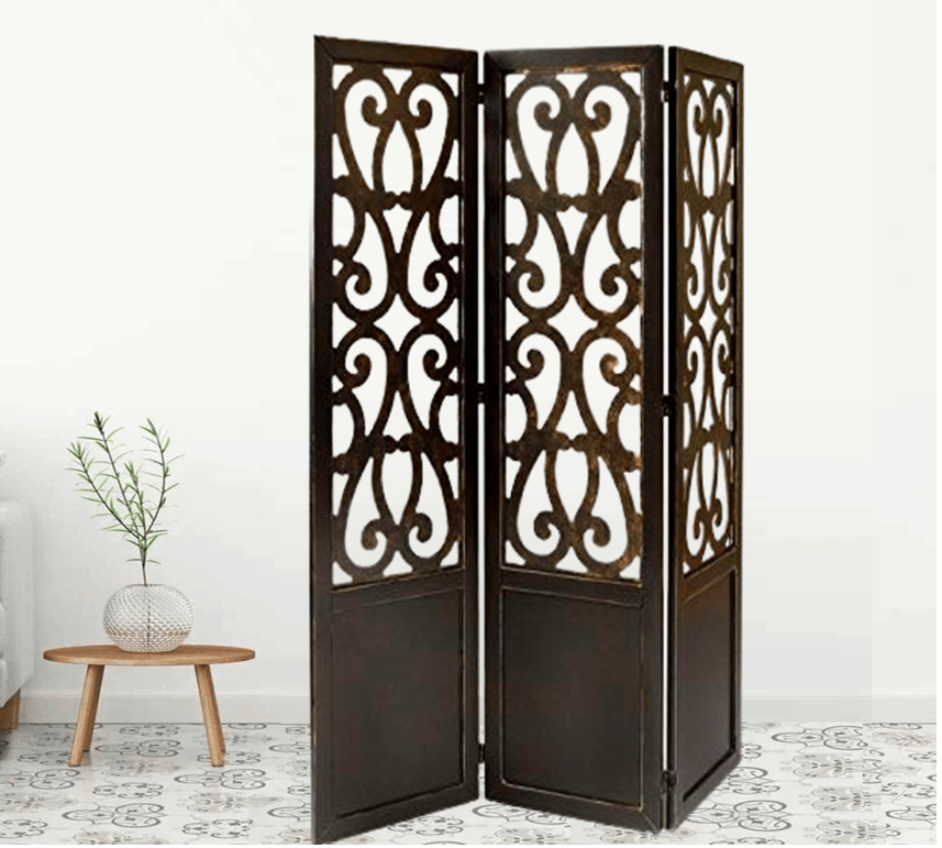 Intricately Designed Mango Wood & MDF Jali Partition
