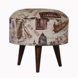 IN1271 – City Print Footstool