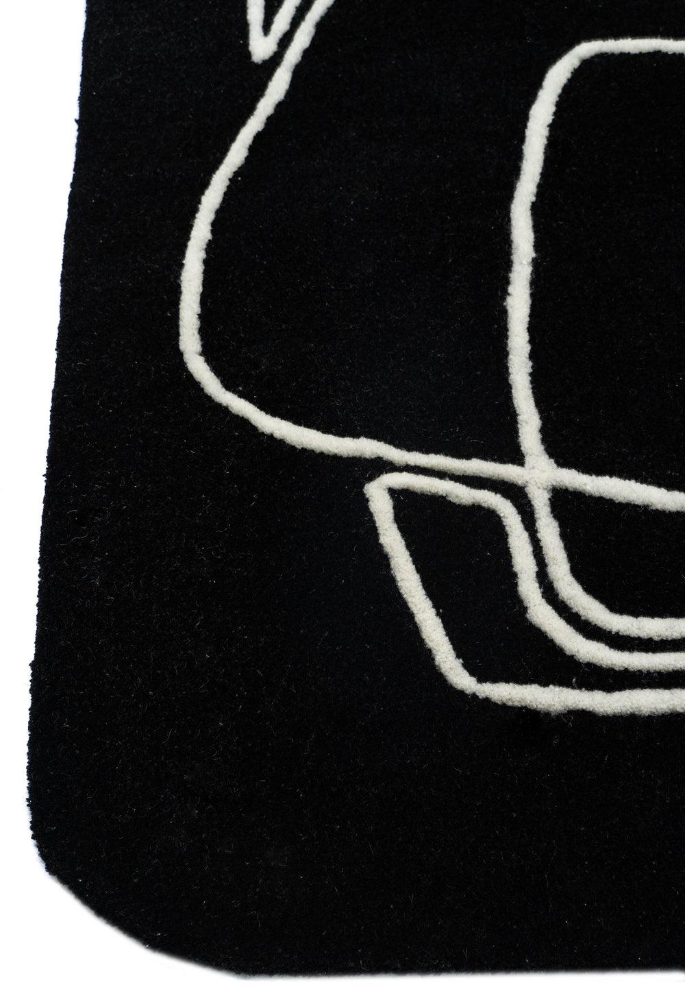 Mosaic Wool Rug -Floor Covering