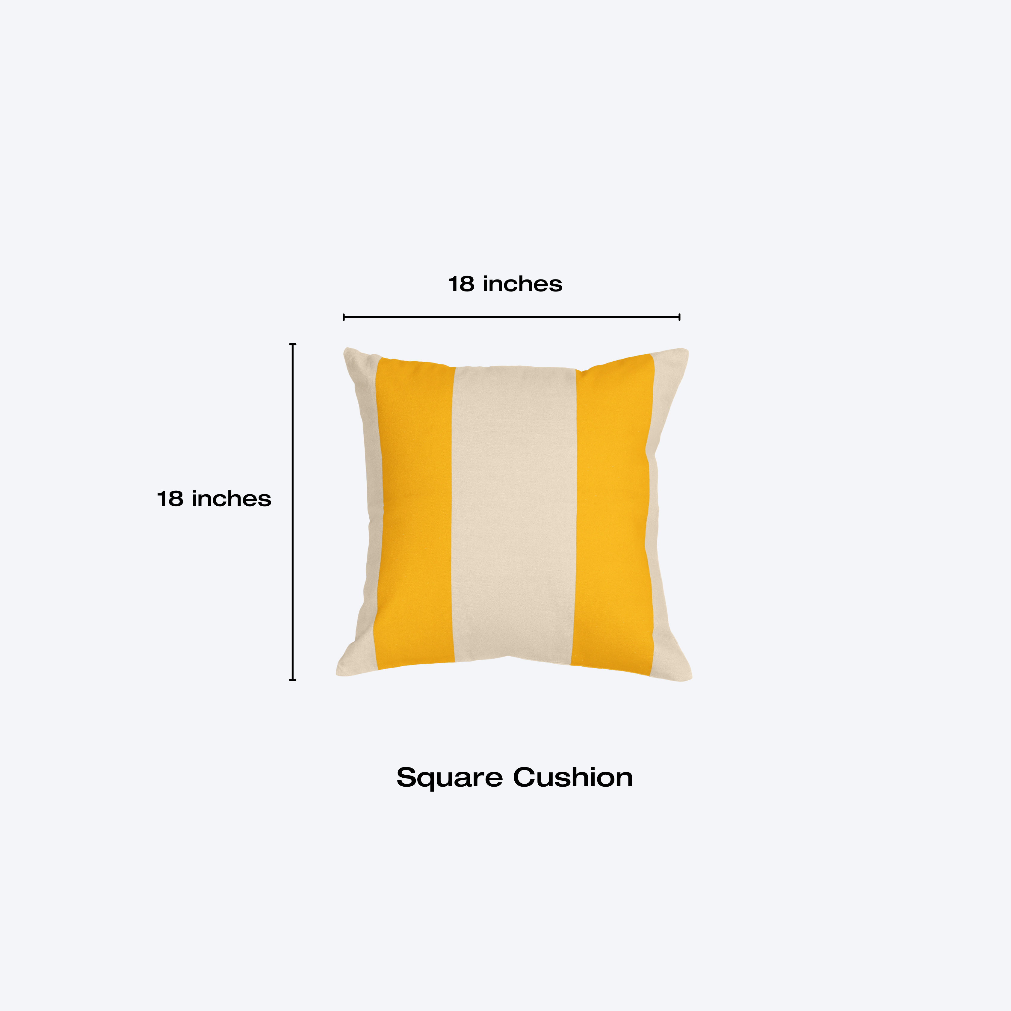 Colouways Cushion Cover - Buttercream