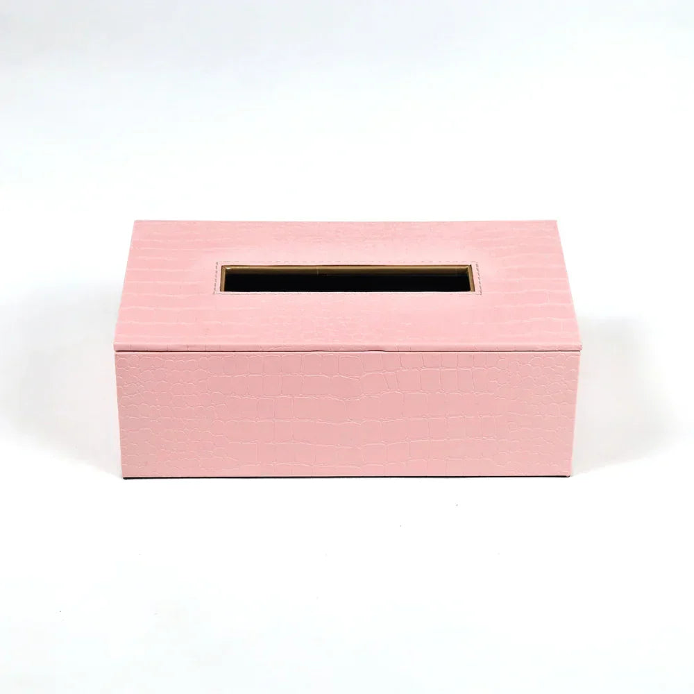 Leather Tissue Box-Bottle