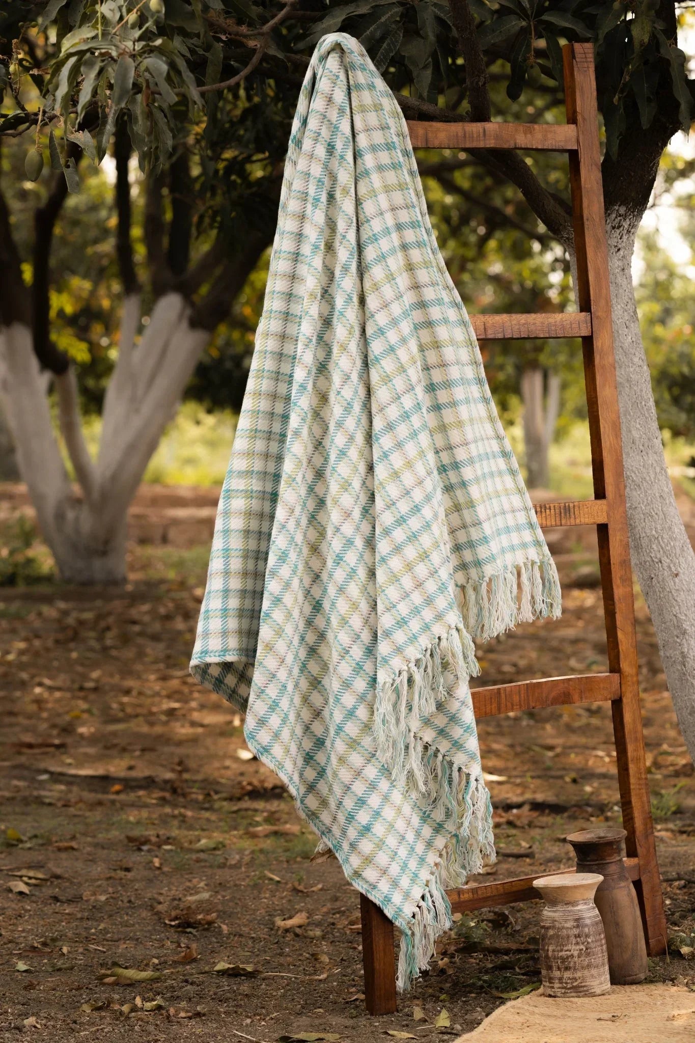 Cottage Checks Throw