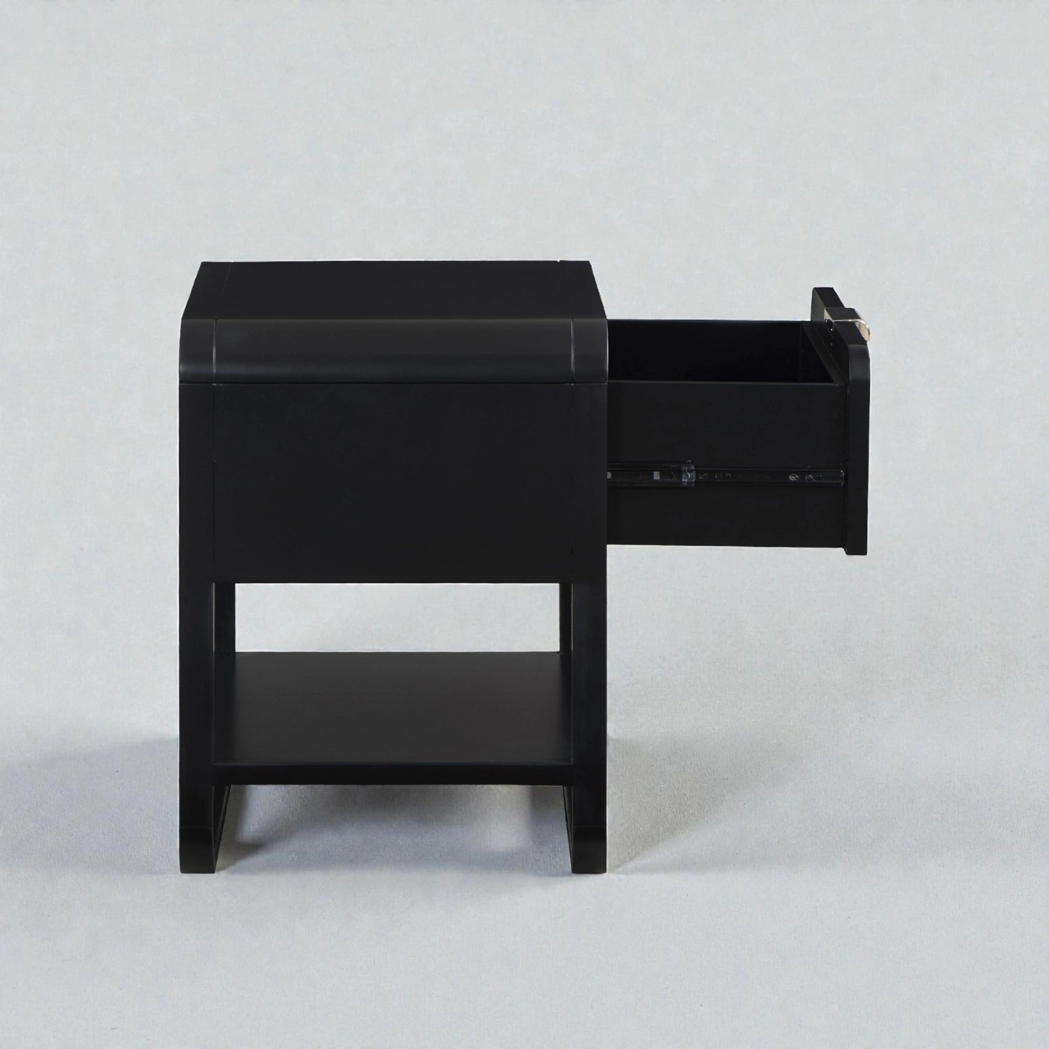 Anthe Teak Wood & Cane Weaving Bedside