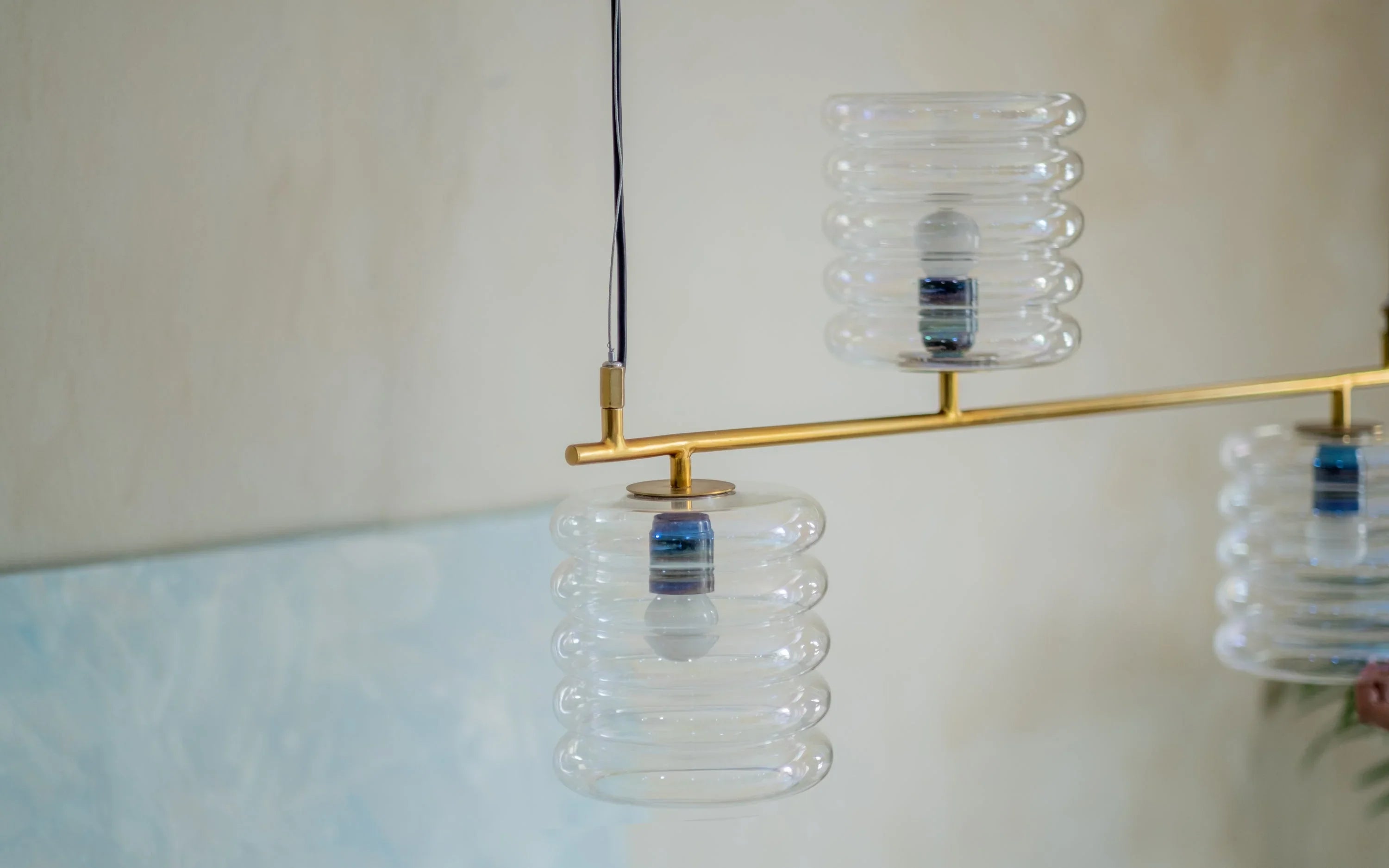 Unio Chandelier | Mild Steel and Glass