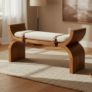 Stirrup Curve Bench