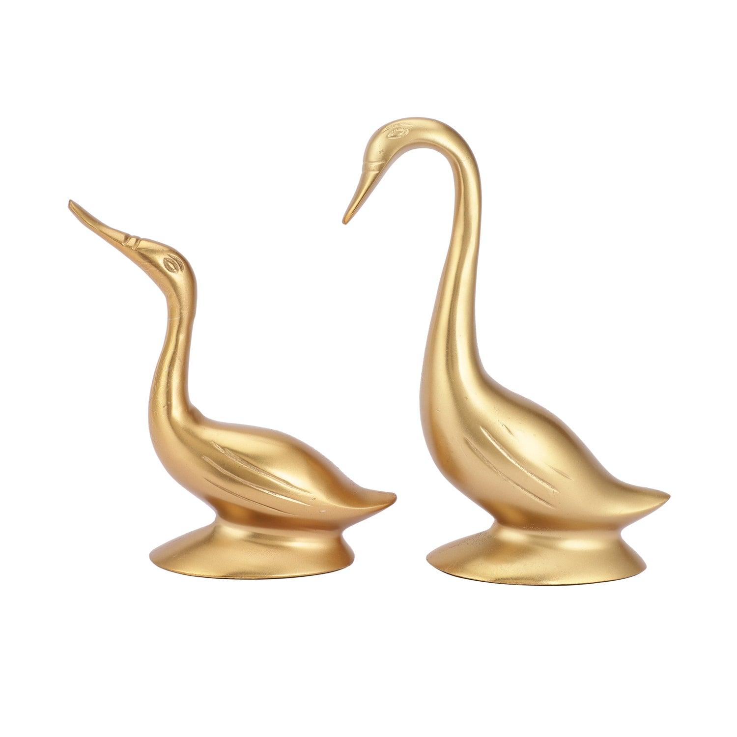 Centrepiece Swan Showpiece for Living Room | Home Decor Item Set of 2