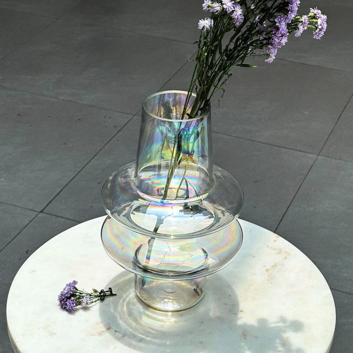 Ripple Glass Vase