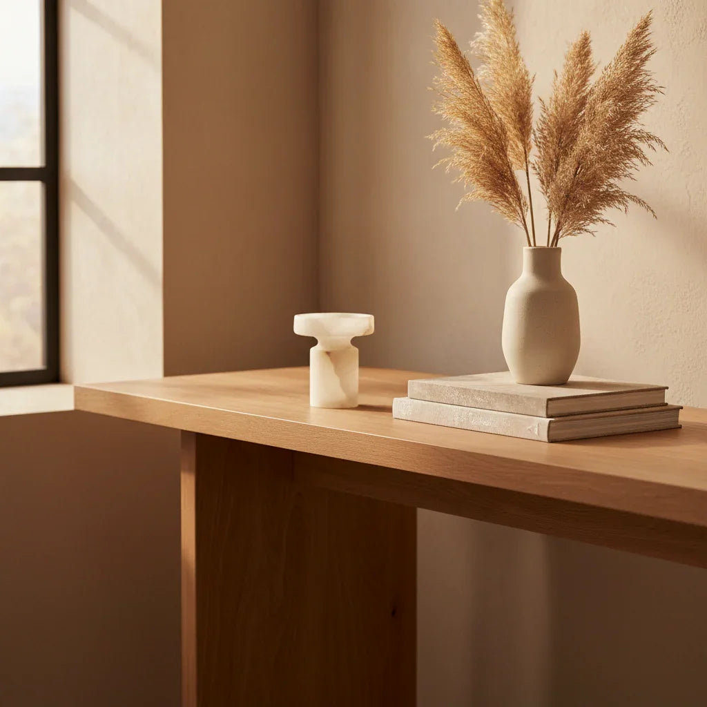 White Onyx Decor Piece