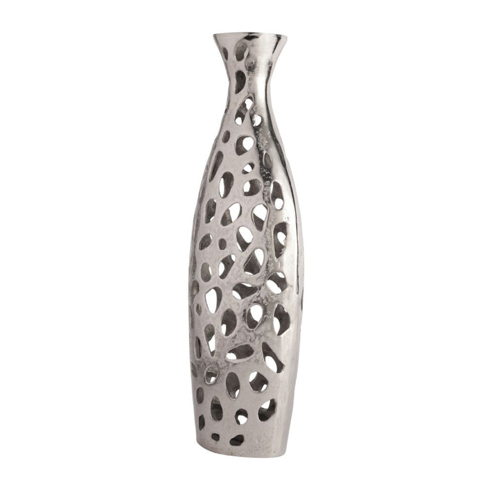 Sophia Floral Vase In Raw Finish