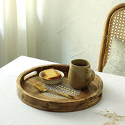 Soraha Round Tray In Natural Colour