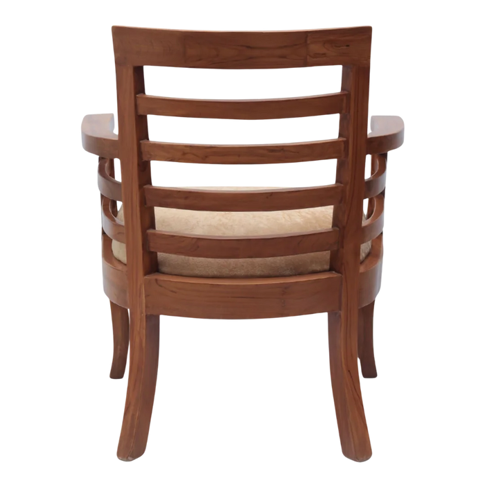 Toledo Teak Wood Arm Chair