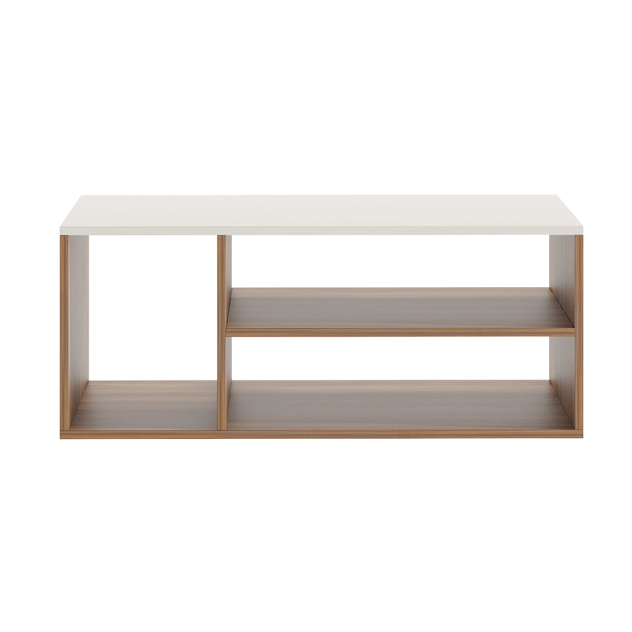 Coffee Table for Living Room with Storage Shelf - Medina
