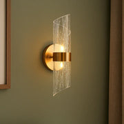 Premium Acrylic & Brass Wall Light with 3 Colour changing LED