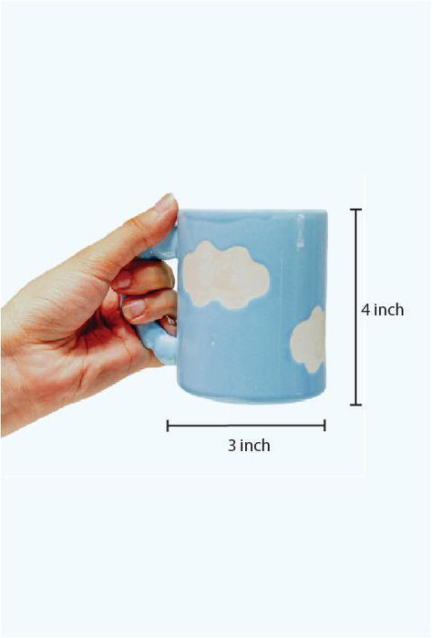 Modern Cloudy Coffee Mug | Designer Tea Cups | Gifting Cups