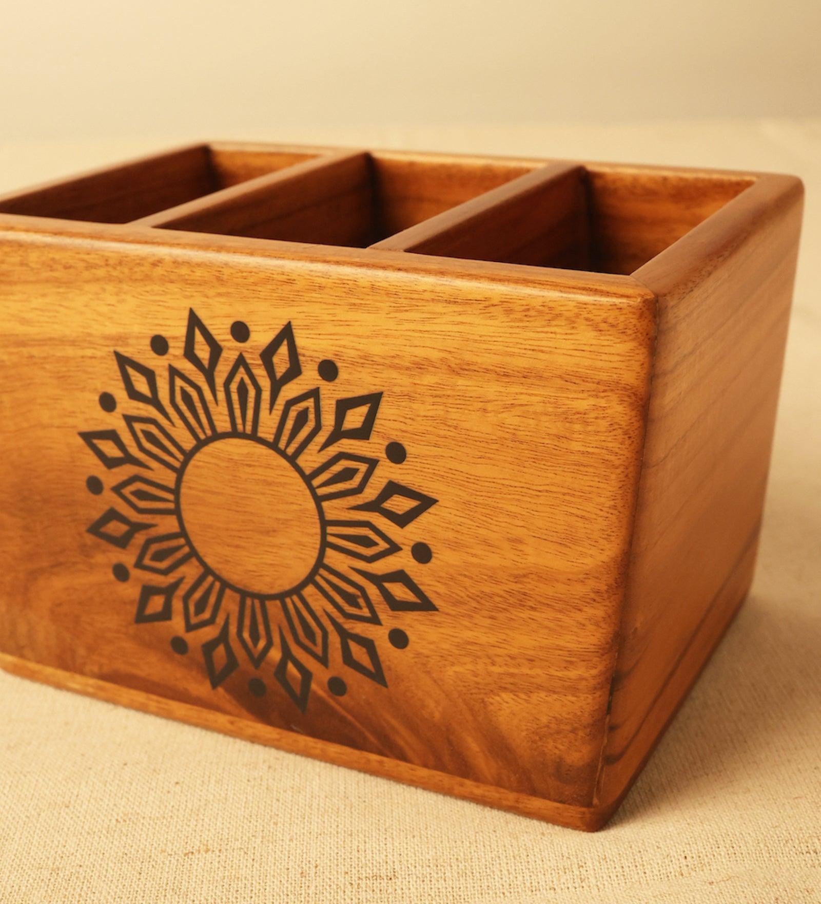 Multi Holder Mandala Teak