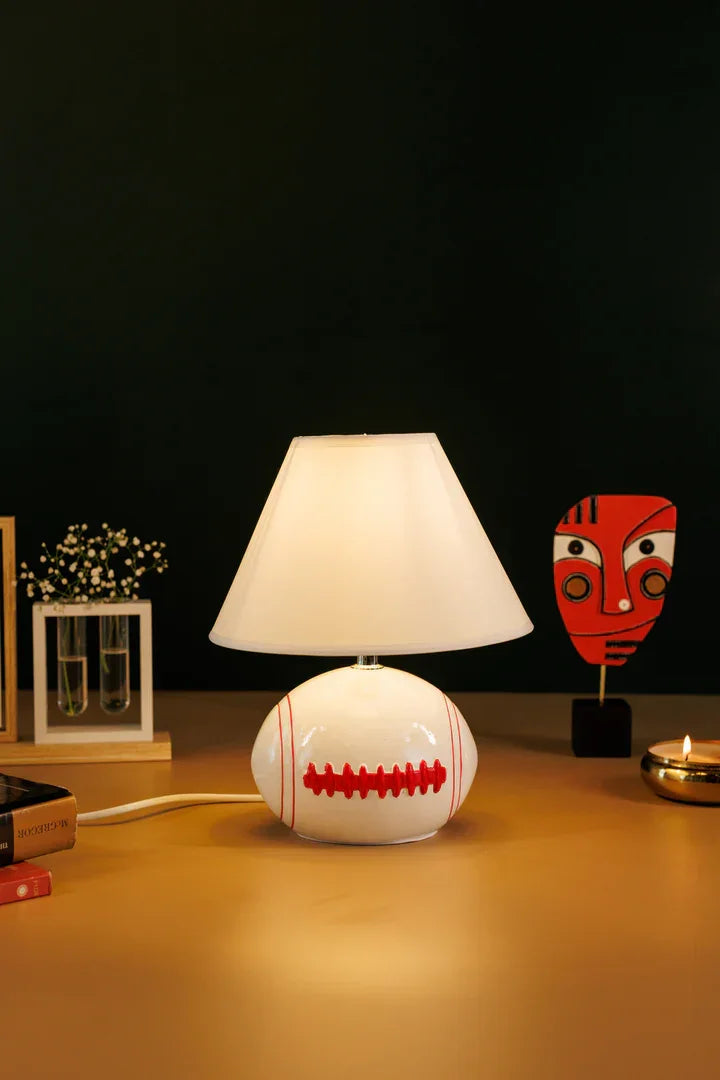 Sports Ceramic Table Lamp Soccer Original Shade