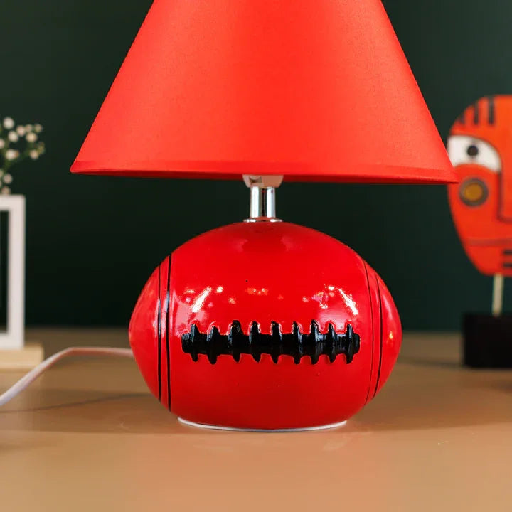 Sports Ceramic Table Lamp Soccer Original Shade
