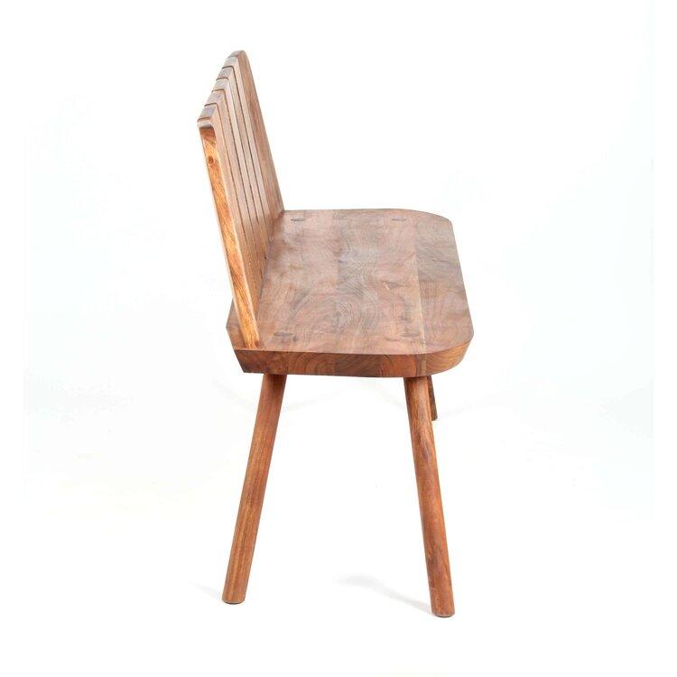 Notch Bench | Acacia Wood