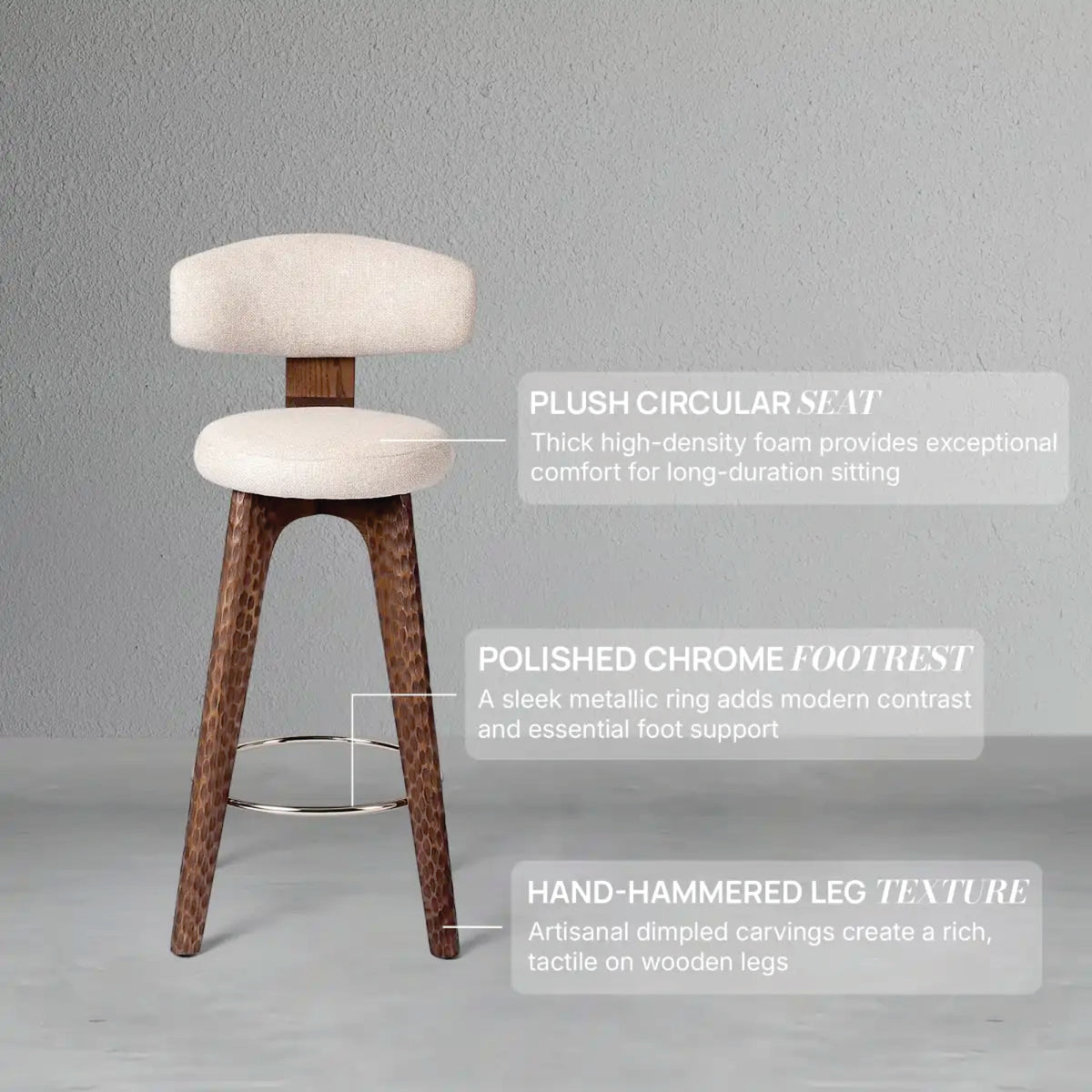 Halo Chiseled High Chair