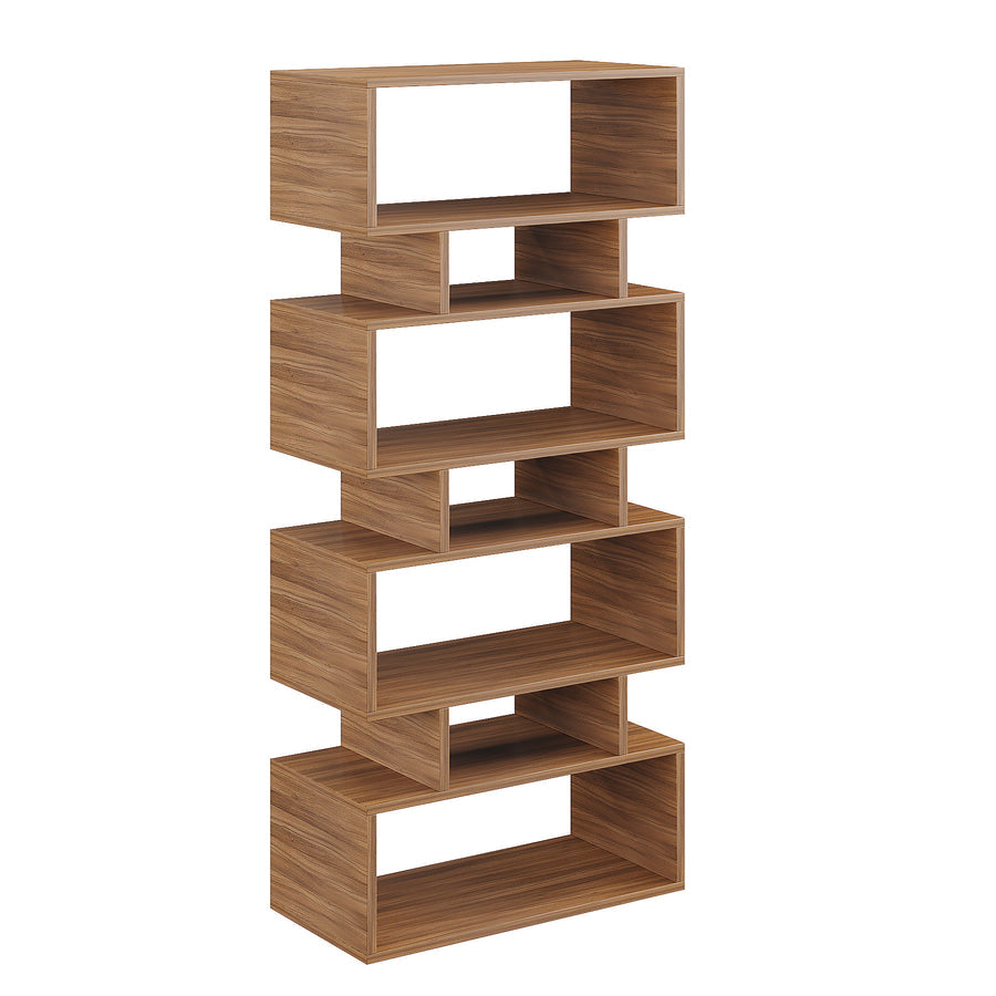 Modern Bookshelf with Storage Shelves - Forrel