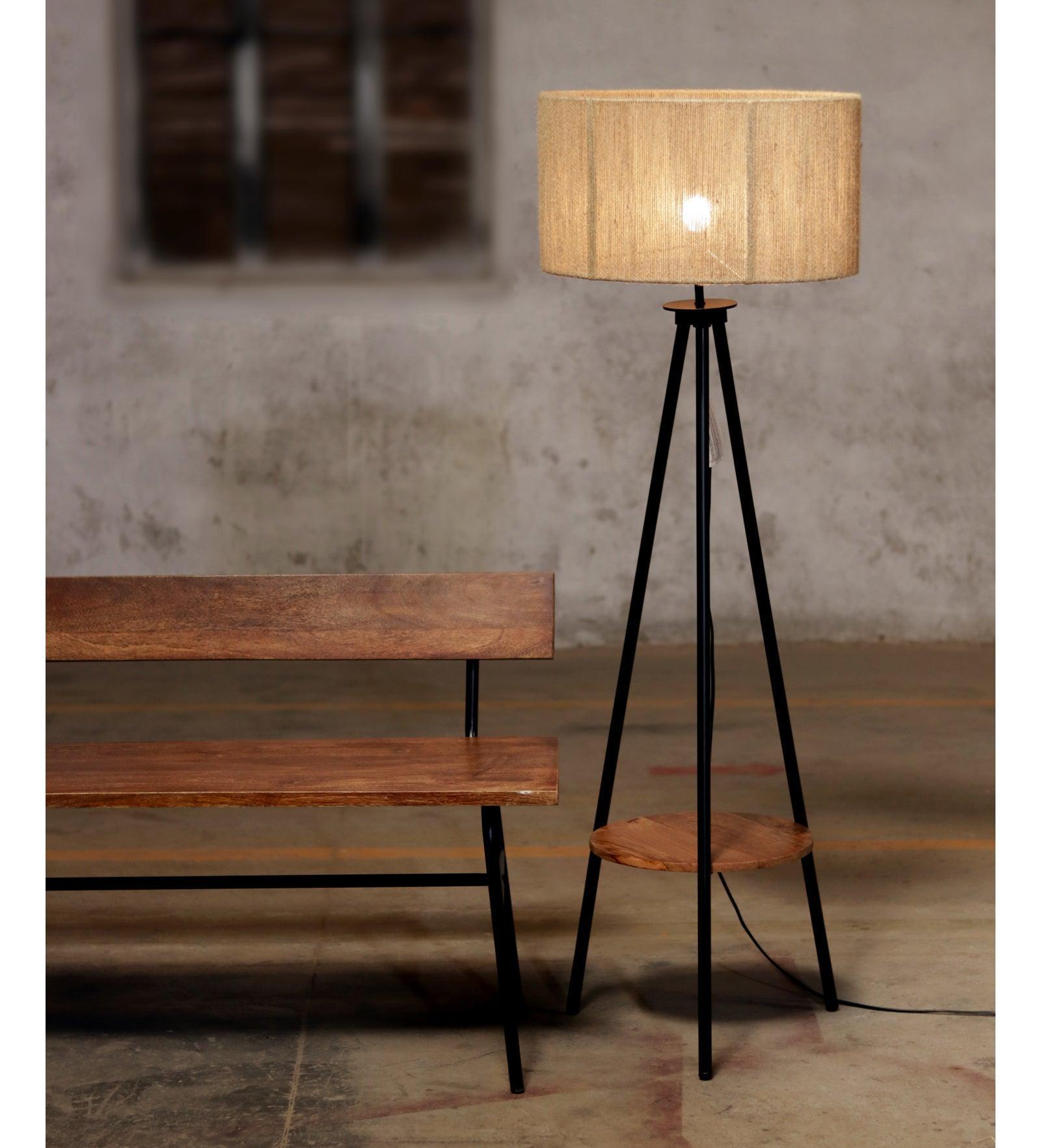 Floor Lamps with Shelve for Living Room | Floor Lampshades