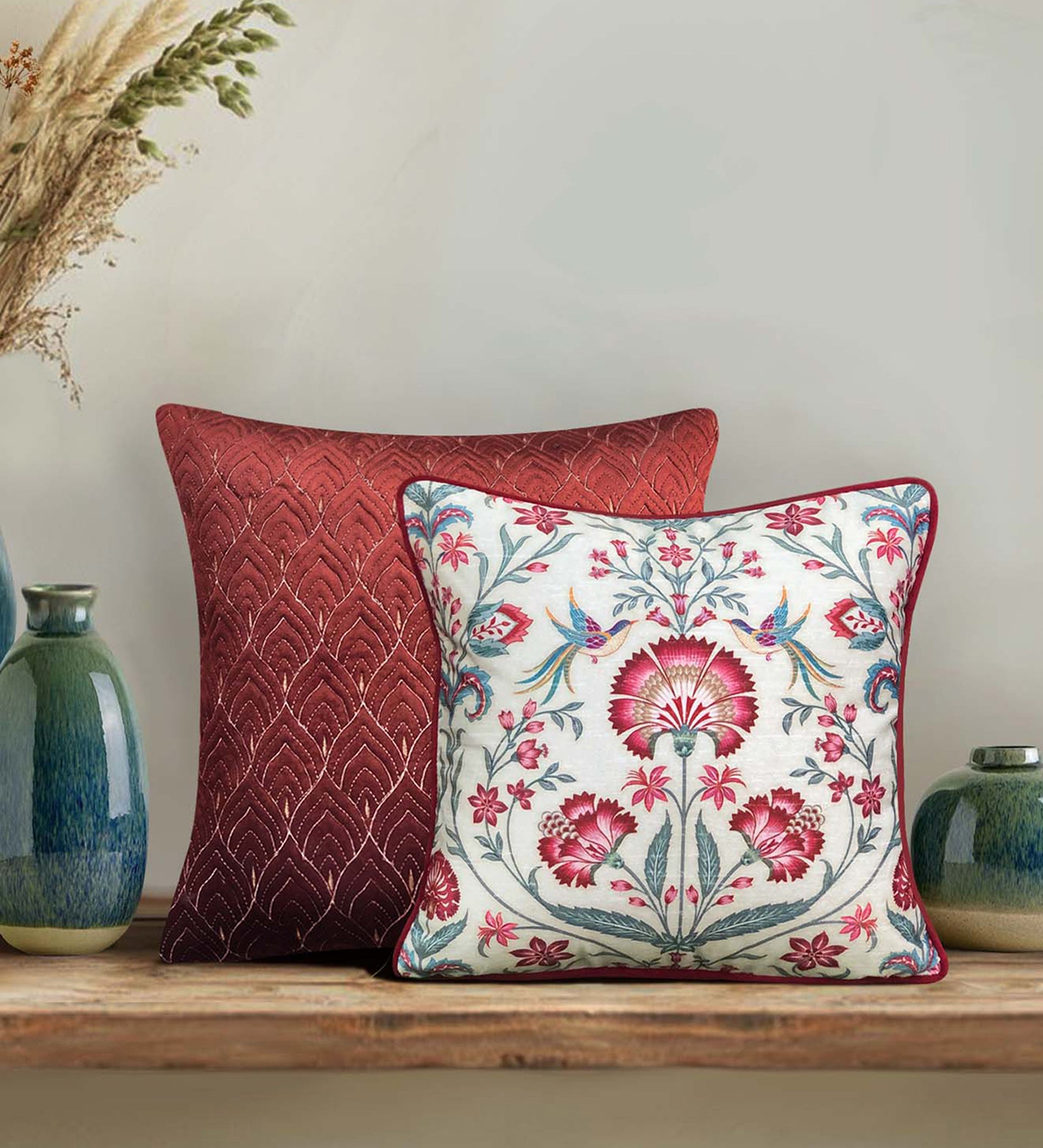 Rang Baagh Cushion Cover - 16 x 16