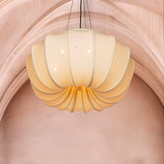Modern Inverted Umbrella Fabric Pendant   Light