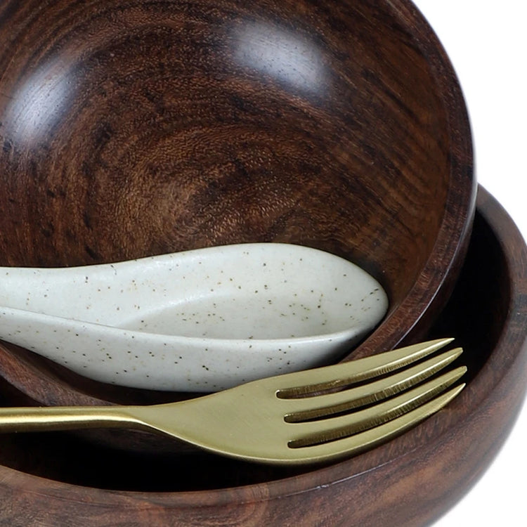 Agaja Noodle & Soup Bowl Set with Spoon & Fork