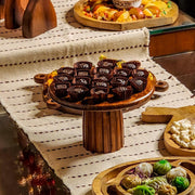 Cake Stand | Indian Rosewood Natural Wooden Cake Stand - 1 Pc