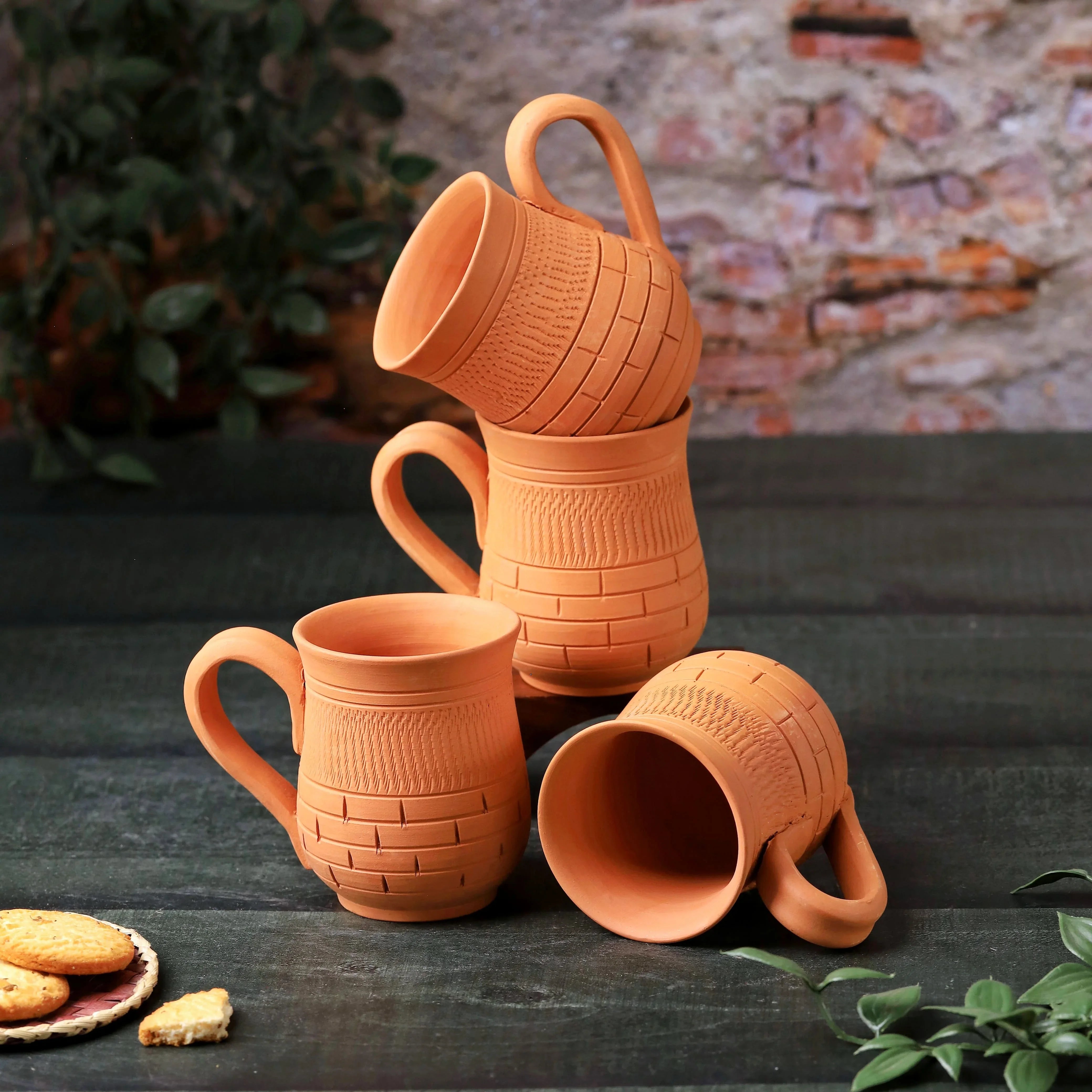 Terracotta Peshwa Coffee Mug