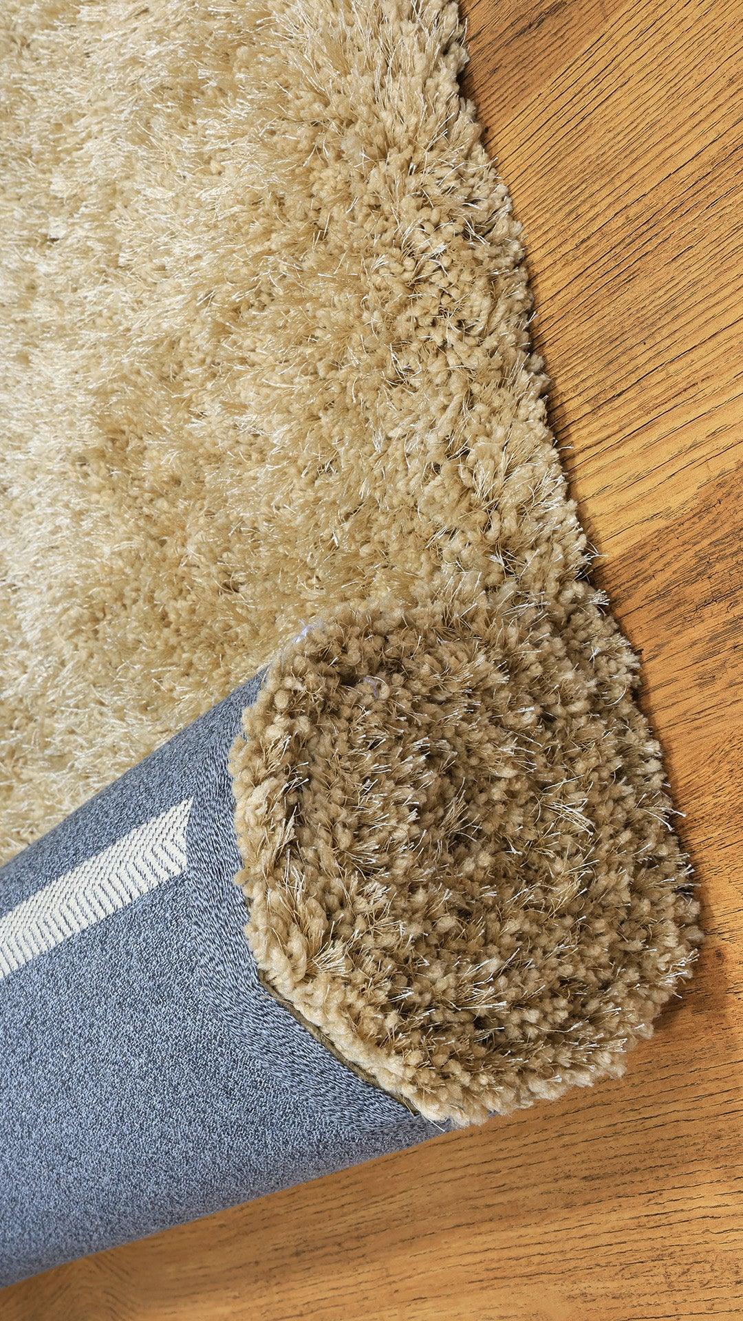 Hand-Tufted Luxury Carpet Rug for Bedroom/Living Area/Home with Anti Slip Backing With Kaleen's Signature Cotton Backing for Long Life Rectangle Echo Beige