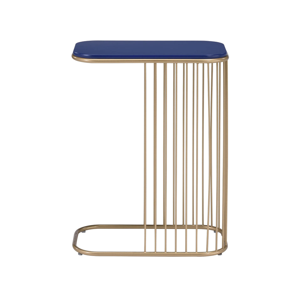 Avelon Gold Frame End Table