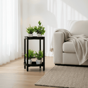 Multipurpose End Table cum Plant Stand | Metal Side Table For Living Room