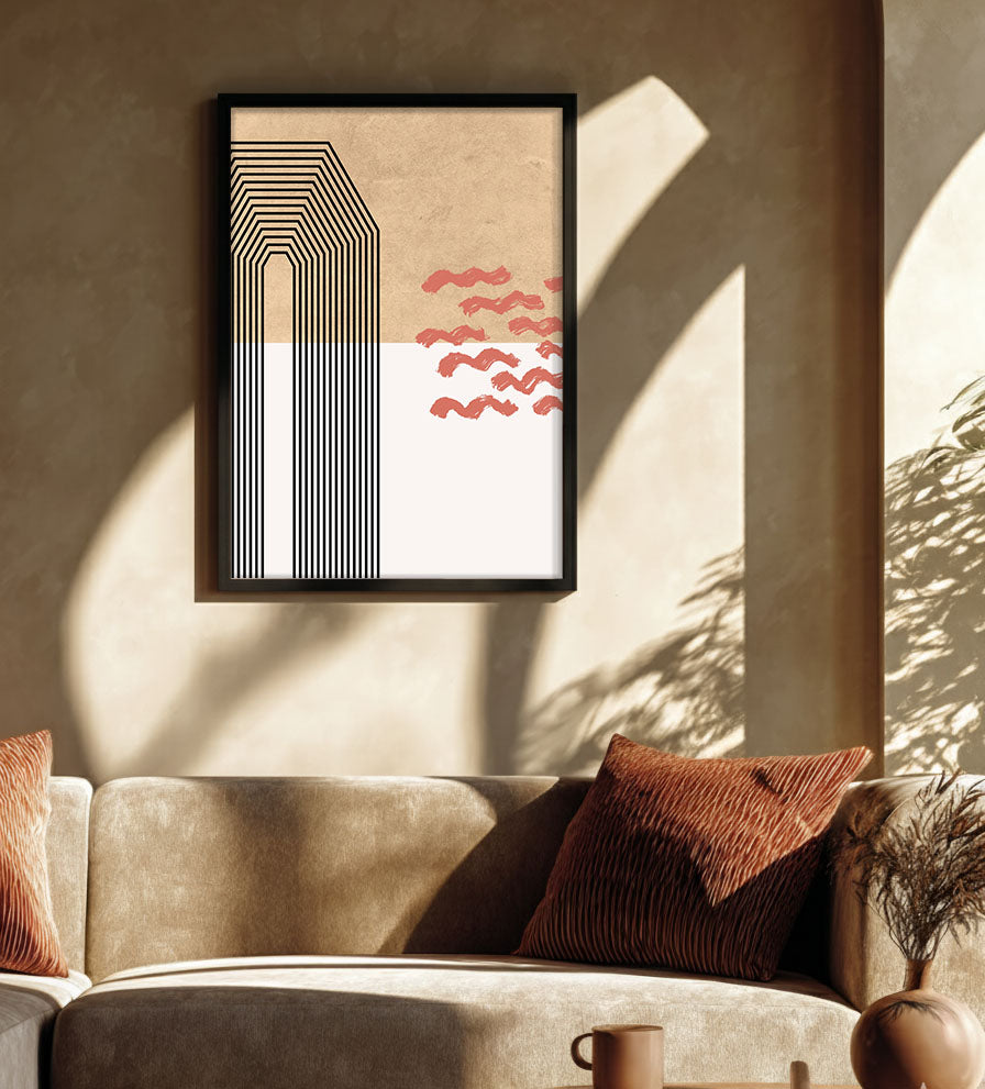 Wavescape – Ocean Inspired Wall Painting