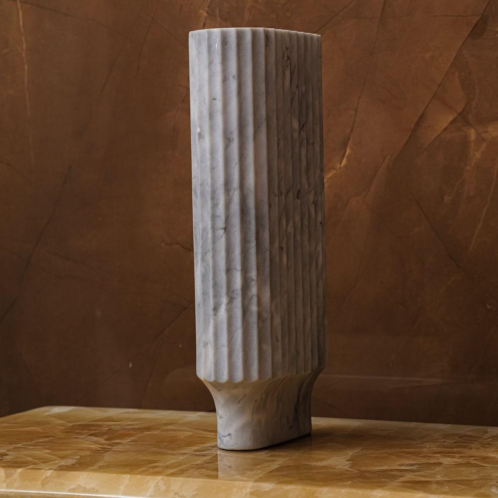 Python Grey Vase
