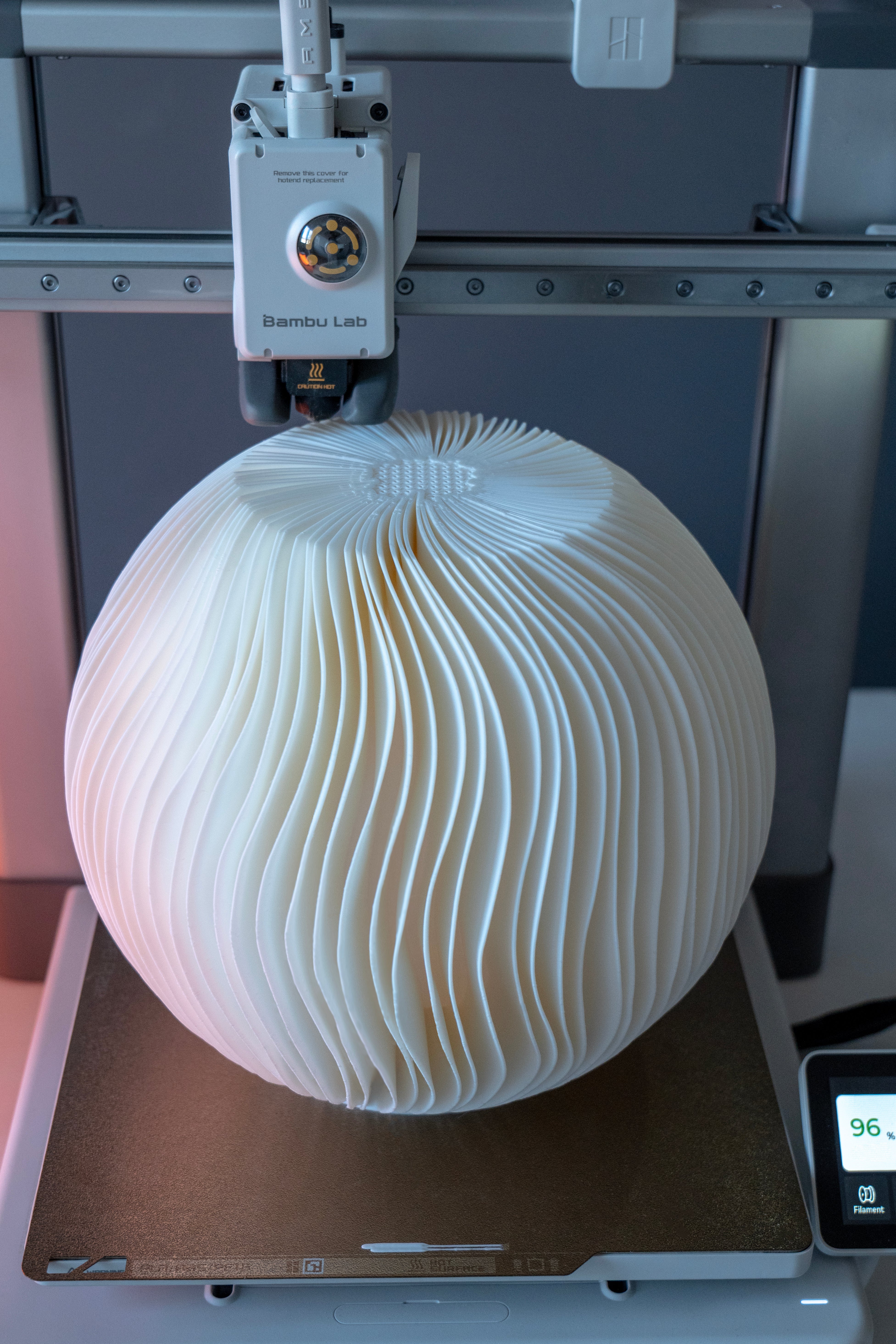 Wind Sculpted Lamp