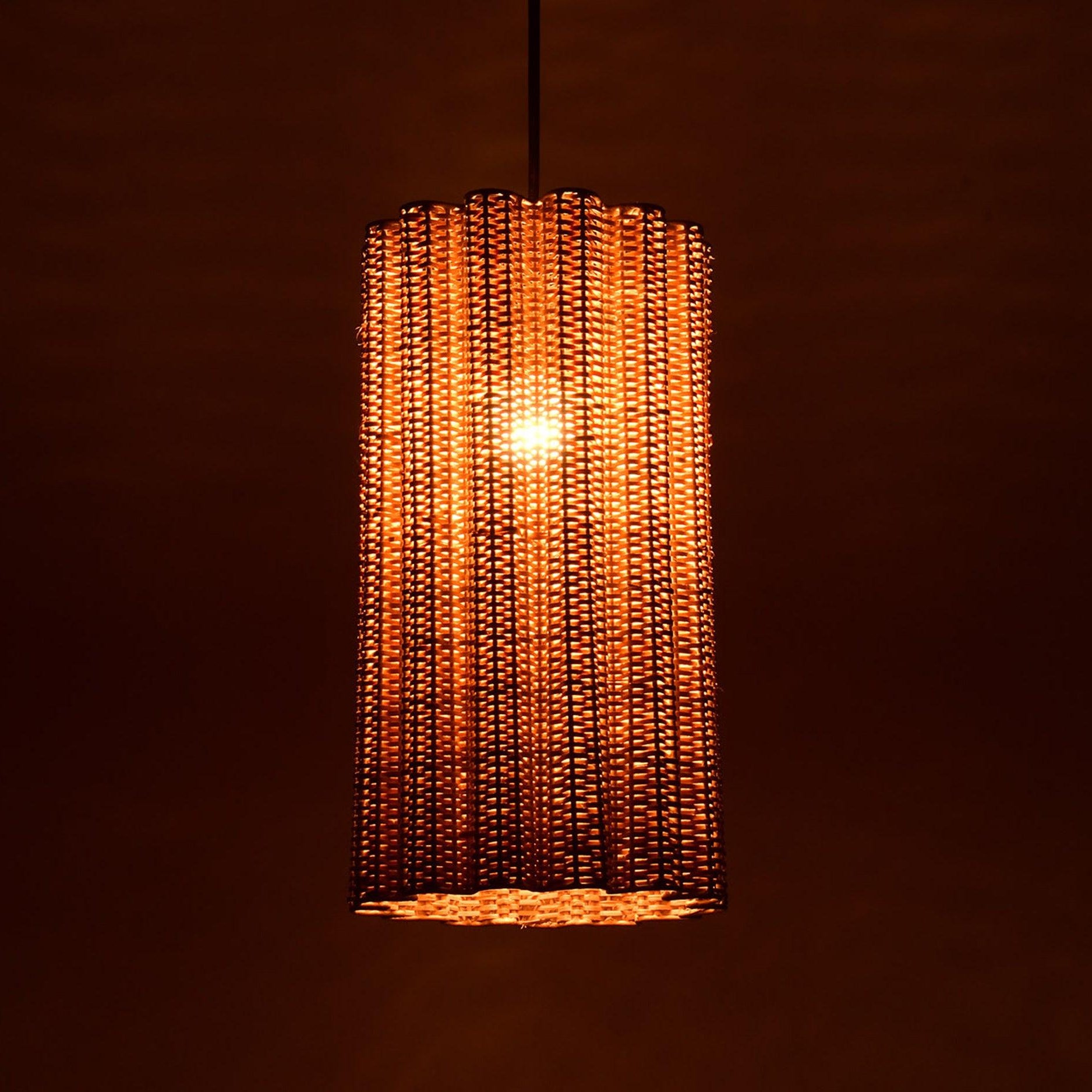 Punkhe Tall Hanging Lamp