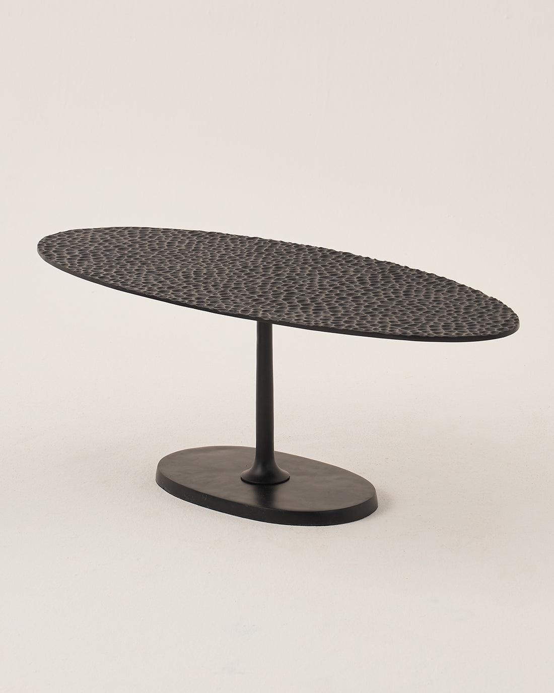 Hive Coffee Table for Living Room | Coffee Table with Pedestal Base | Designer Center Table