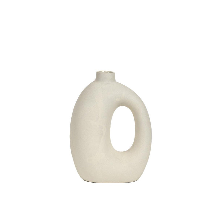 Noah White Stoneware Vase