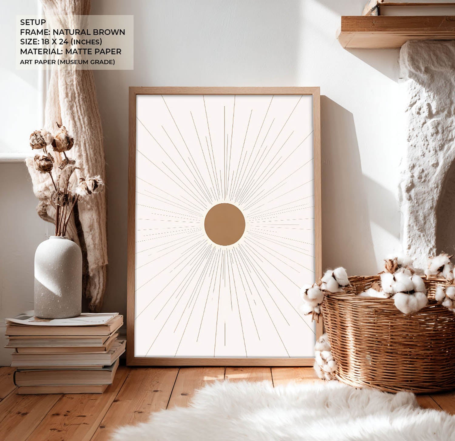 Radiant Wall Painting