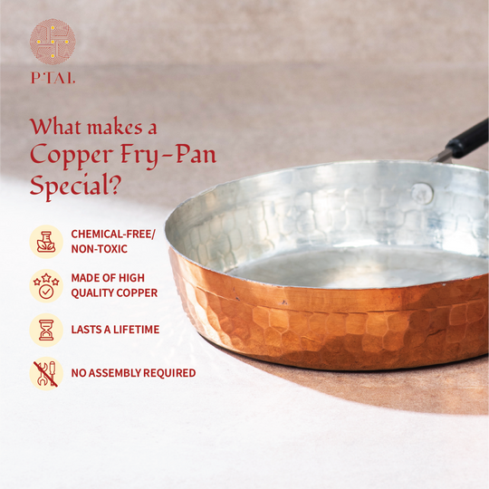 Copper Frypan (Frying Pan)